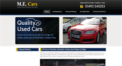 Desktop Screenshot of mecars.co.uk
